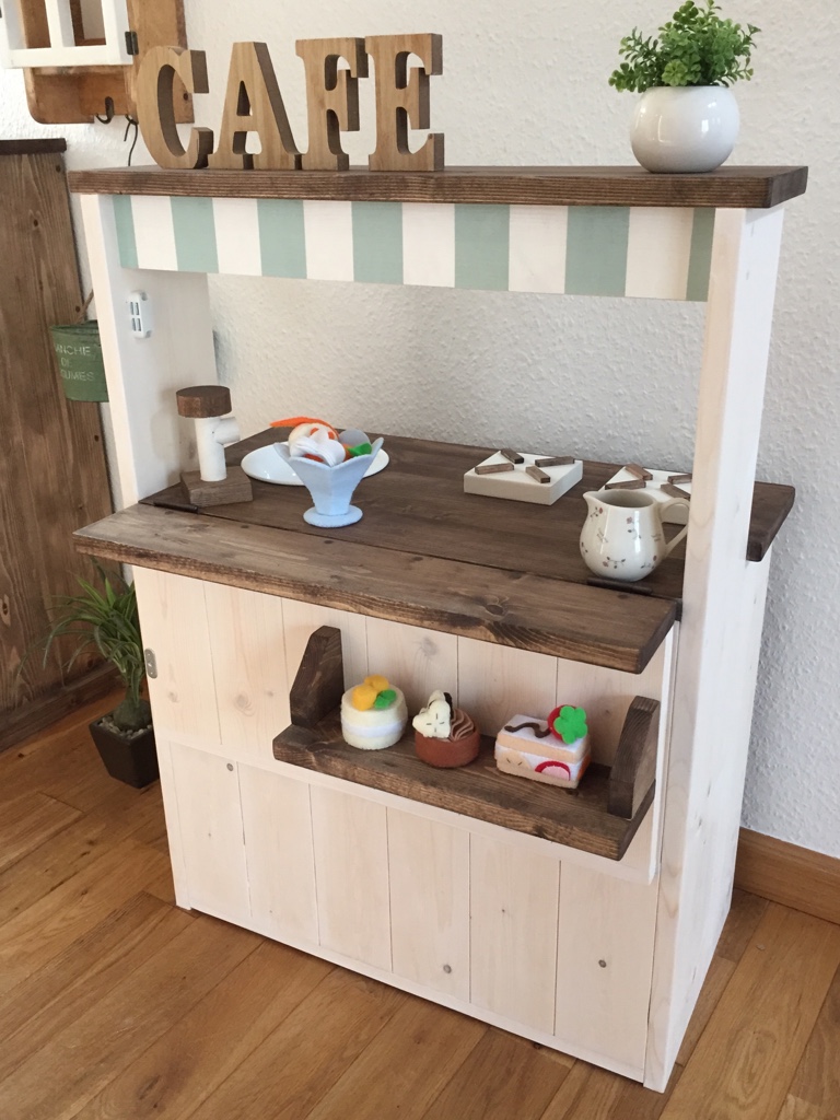 おままごとキッチン Lワイドサイズ オープンカフェ | Möbel hinana